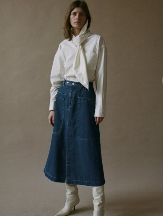 Sea New York Dresses & Skirts - Sea New York Denim Midi Skirt